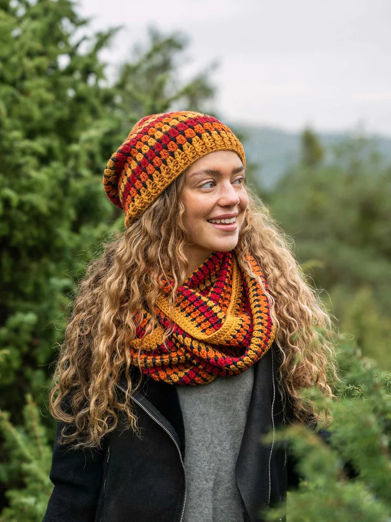 Anleitung Autumn Häkel Beanie und Loop