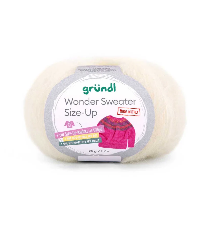Wonder Sweater Size-Up