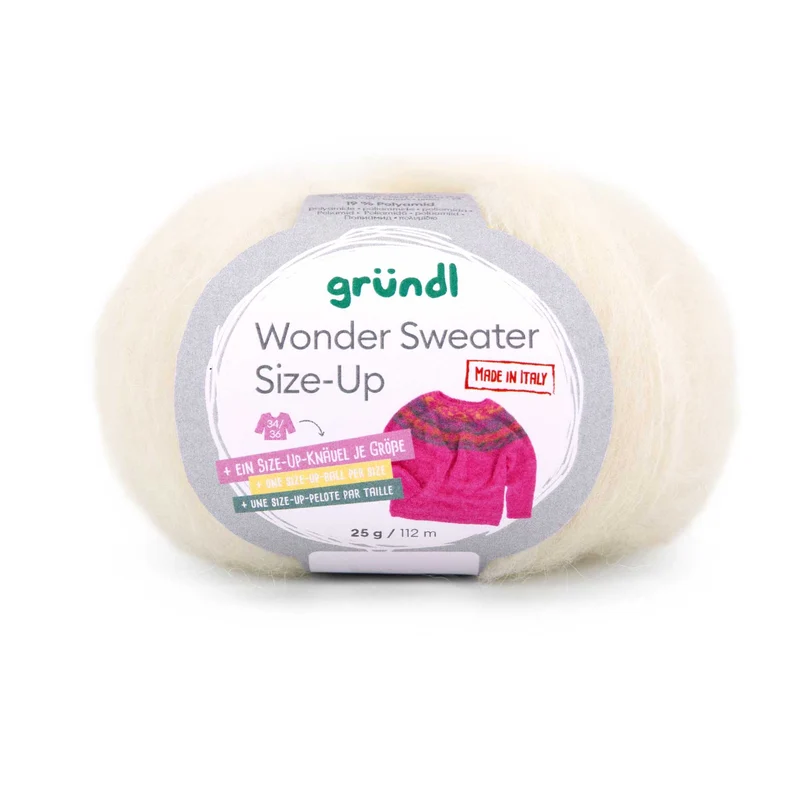 Wonder Sweater Size-Up