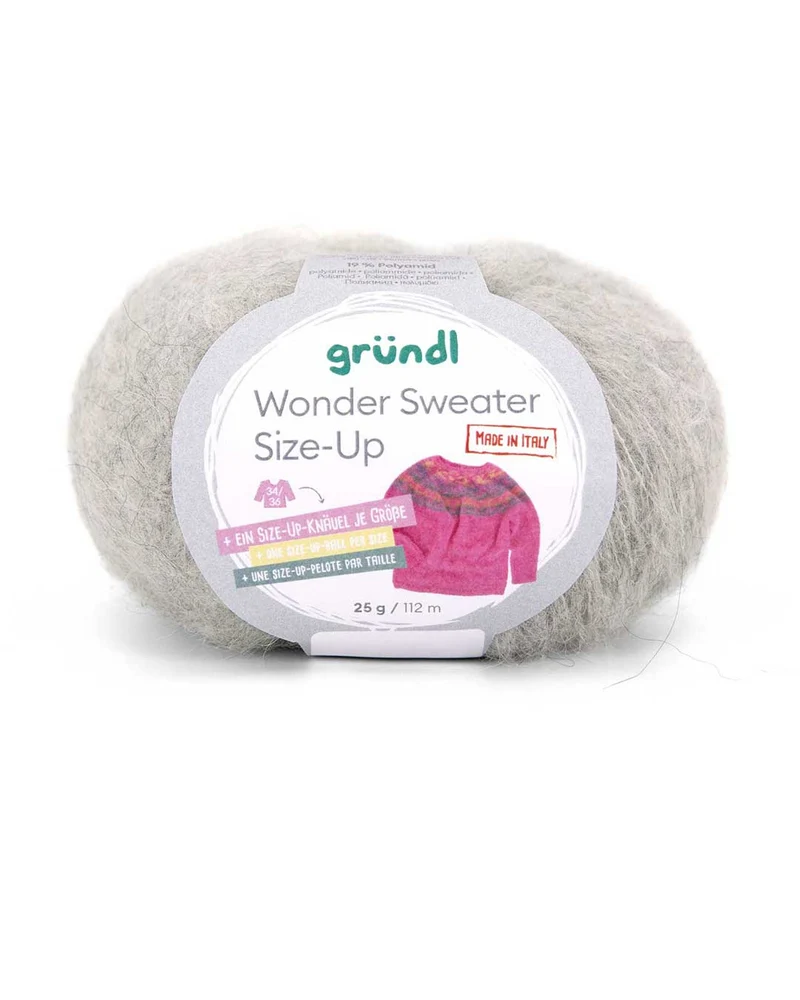 Wonder Sweater Size-Up