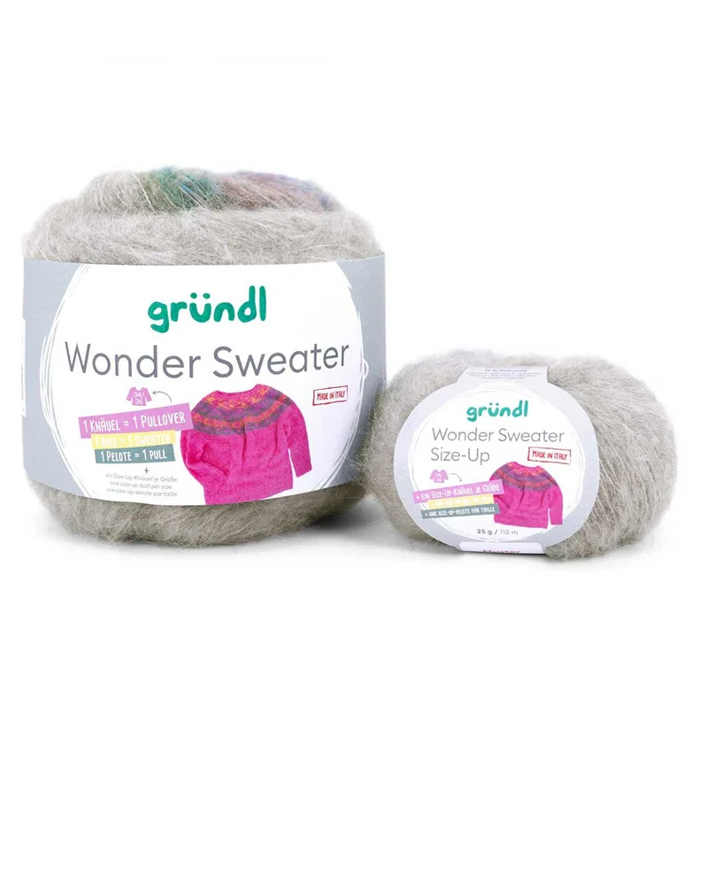 Wonder Sweater Size-Up