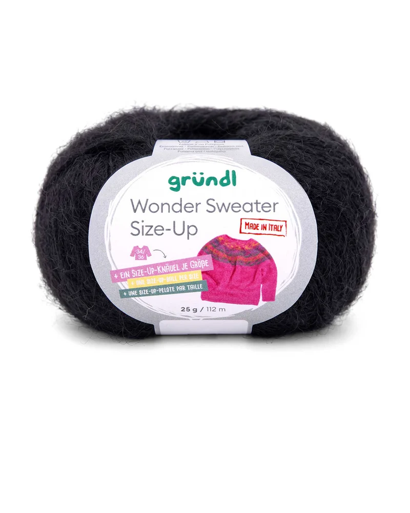 Wonder Sweater Size-Up