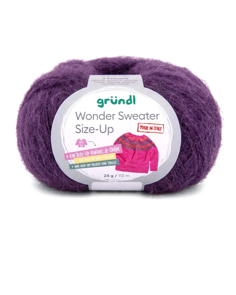Wonder Sweater Size-Up