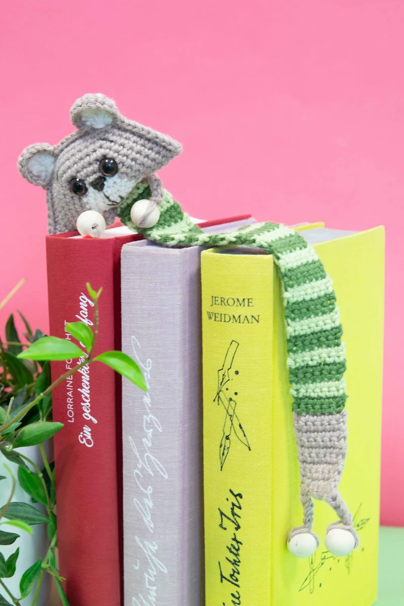 Anleitung Lesezeichen Bär