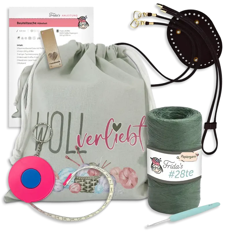 Masche in der Tasche | Beuteltasche