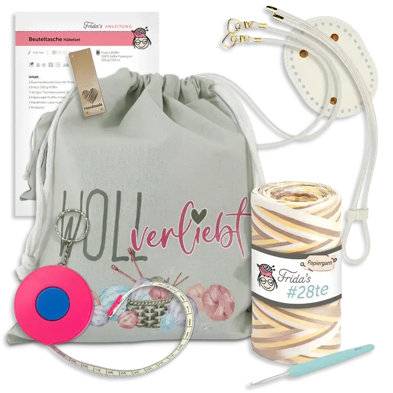 Masche in der Tasche | Beuteltasche