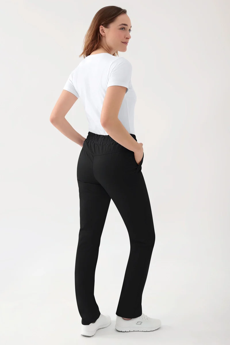 Stretch Hose Unisex - Rundumgummibund schwarz