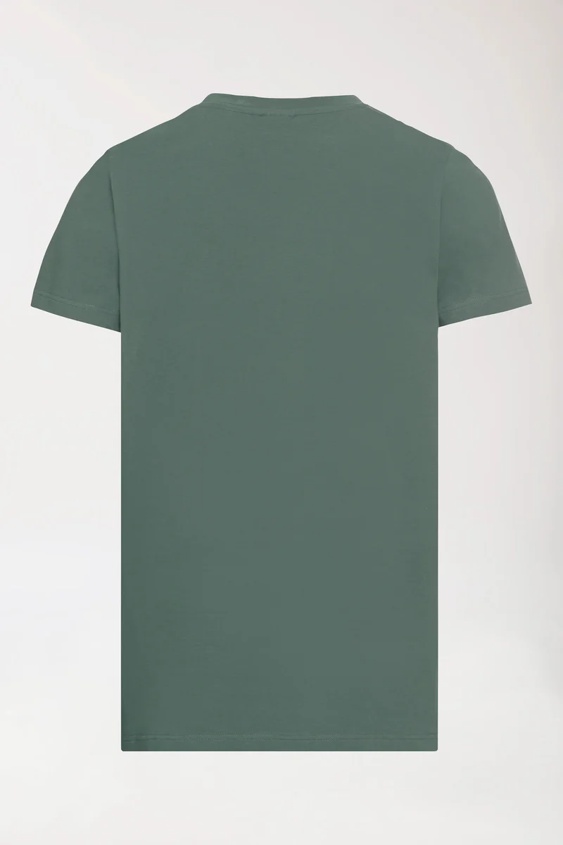 CORE Shirt Herren - Rundhalsausschnitt dunkelgrün