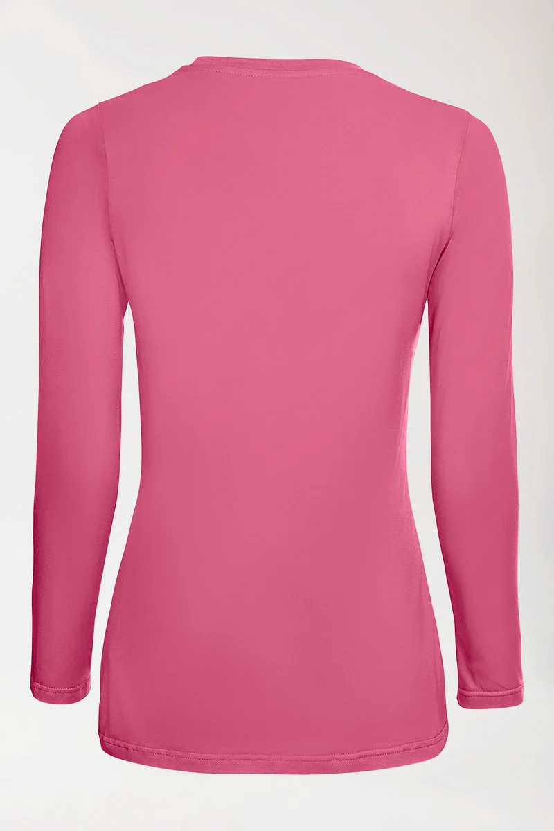 CORE Shirt Damen - 1/1 Arm rosenholz