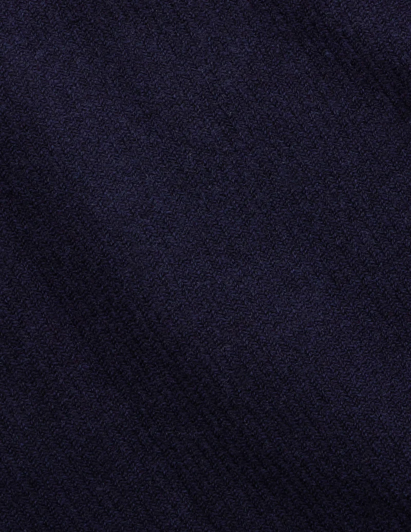 Pull Chris en cachemire et laine marine