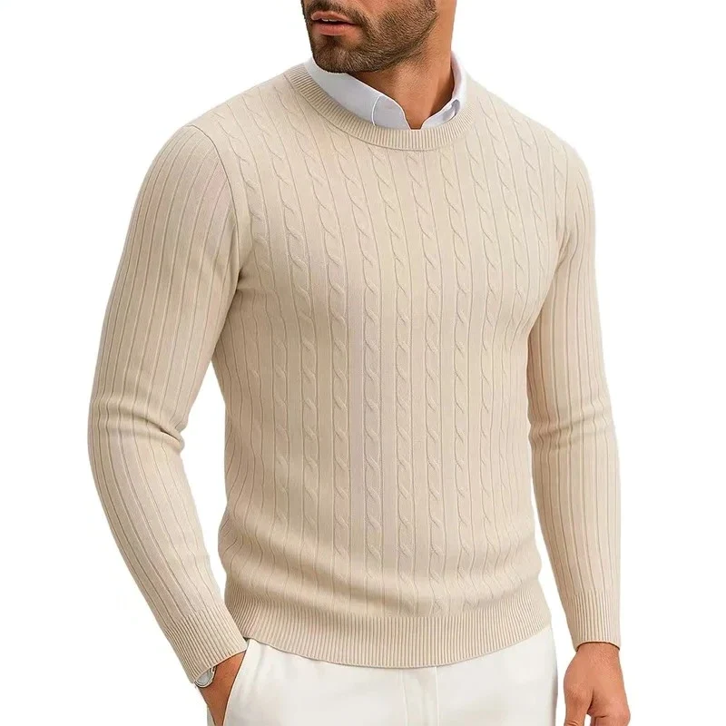 Herren Pullover Sweatshirt Leichter Pulli Sweater Shirt Langarmshirts