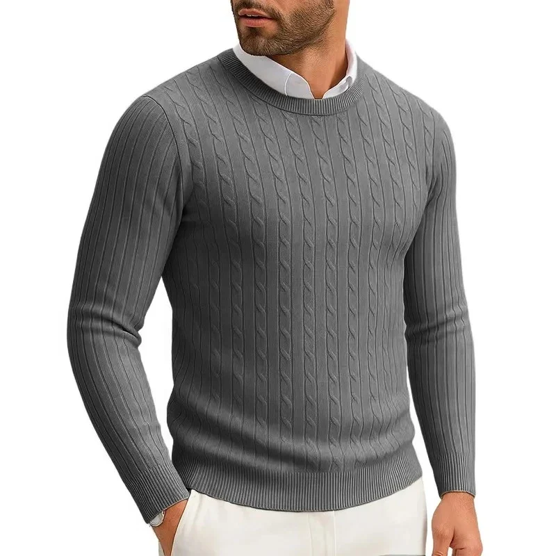 Herren Pullover Sweatshirt Leichter Pulli Sweater Shirt Langarmshirts