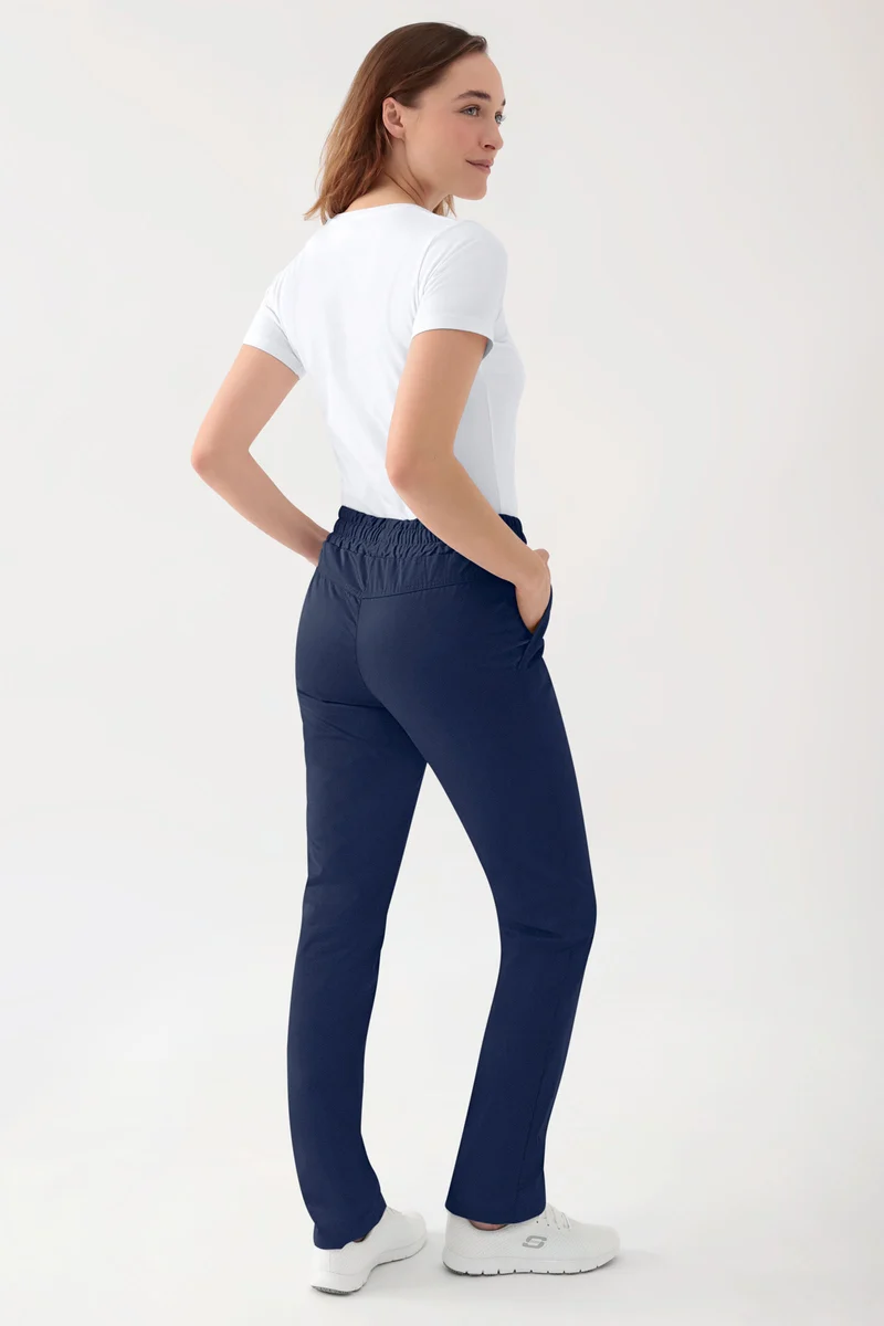 Stretch Hose Unisex - Rundumgummibund navy