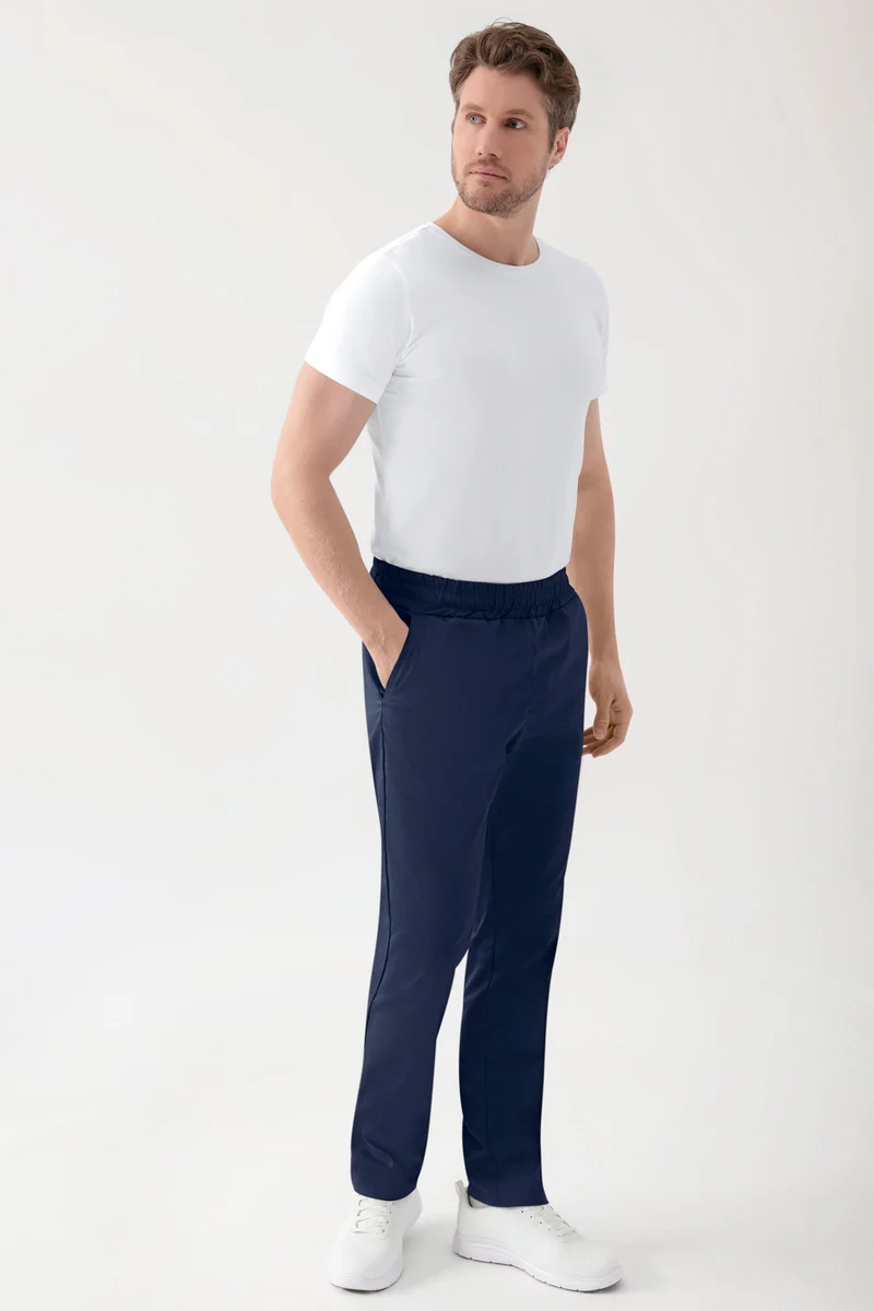 Stretch Hose Unisex - Rundumgummibund navy