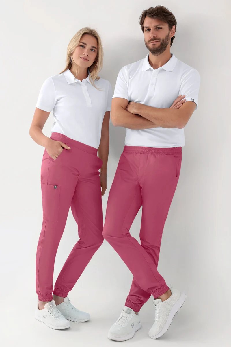 GREEN Stretch Hose Damen - Jogpants Style rosenholz