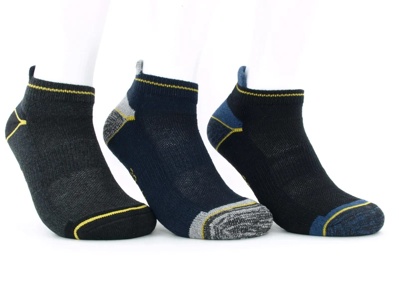 3 Paar Arbeitssocken Sneaker dunkel