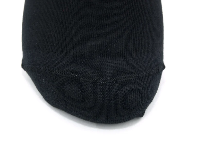 1 Paar Bio-Baumwolle Sneaker Socken schwarz
