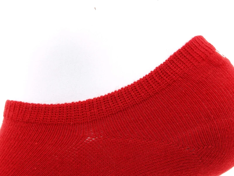 3 Paar Low Cut Socken rot