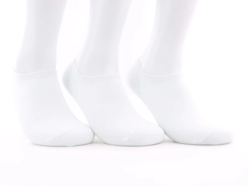 3 Paar Low Cut Socken weiß