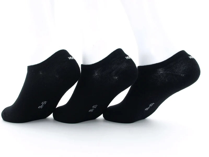 3 Paar Low Cut Socken schwarz