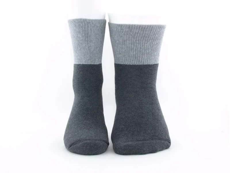 1 Paar Diabetikersocken ultraflex Frottee hellgrau