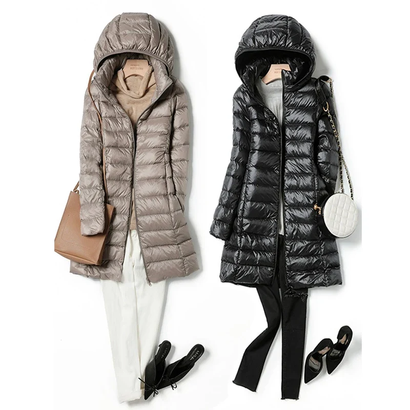 Damen Daunenjacke leichte & wetterfeste Steppjacke Stepp Jacke Übergangsjacke