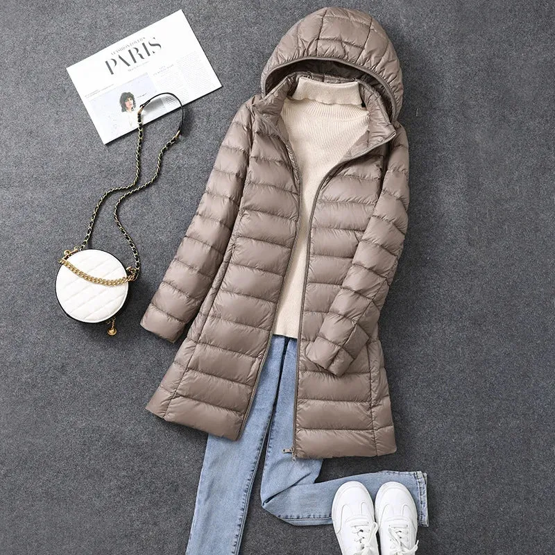Damen Daunenjacke leichte & wetterfeste Steppjacke Stepp Jacke Übergangsjacke