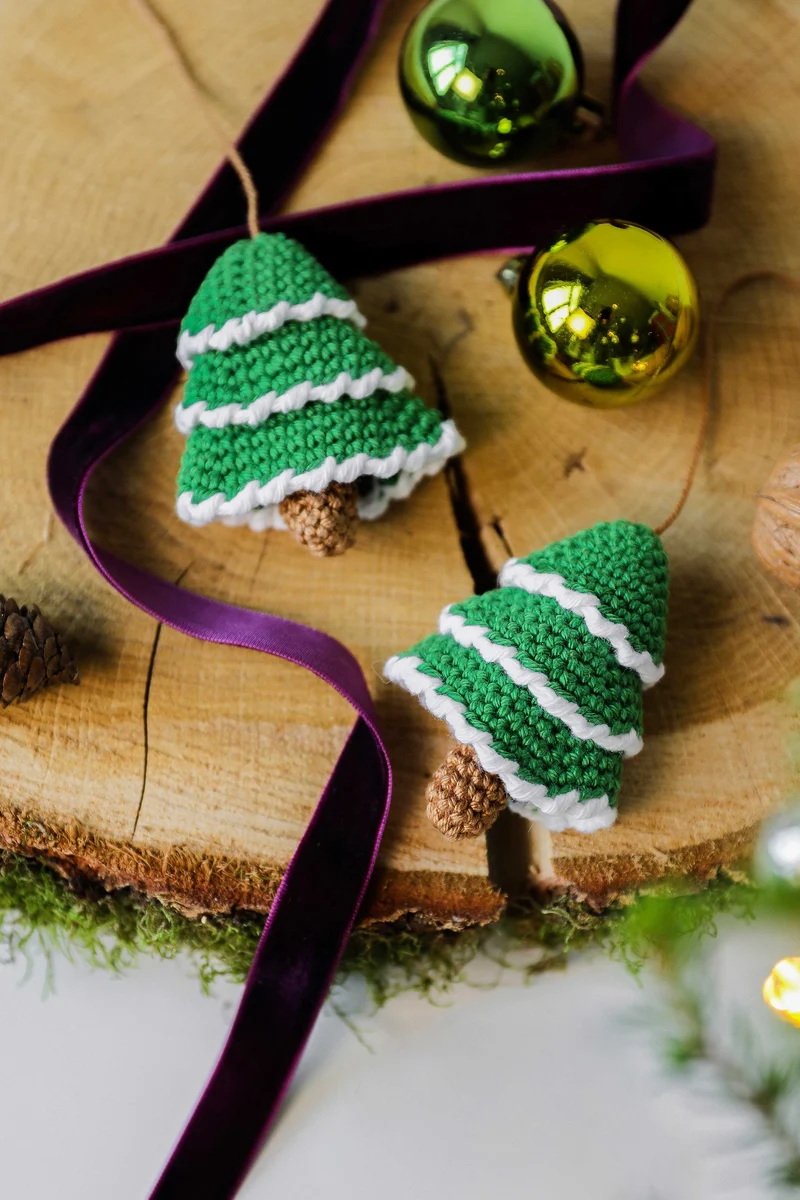 Anleitung Geschenkanhänger Tannenbäumchen