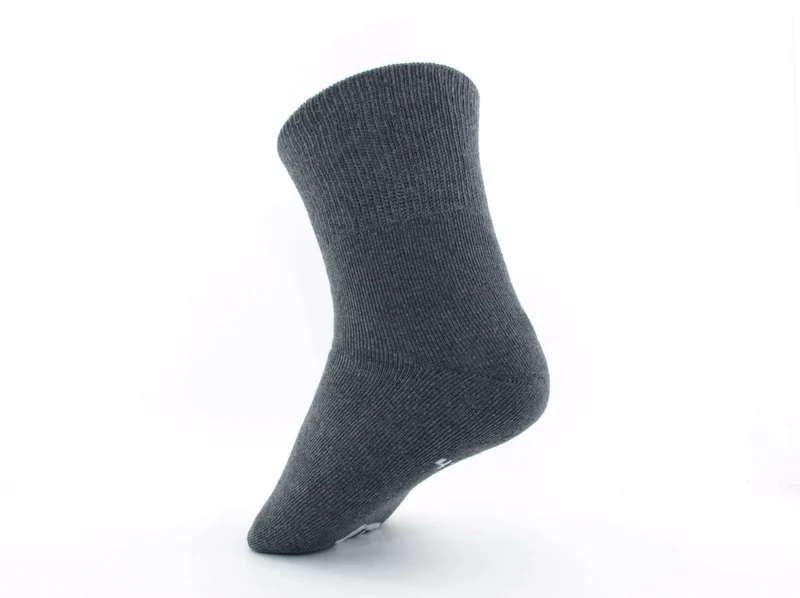1 Paar Diabetikersocken ultraflex Frottee grau
