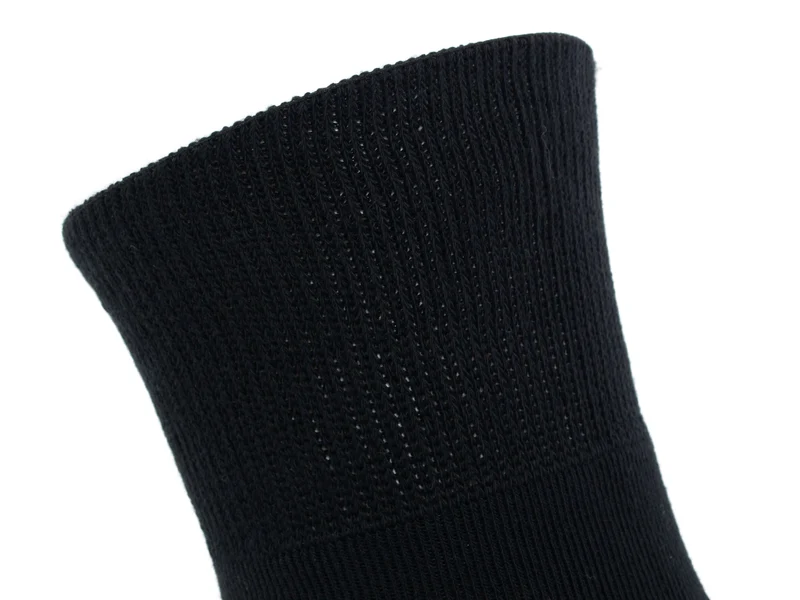 1 Paar Diabetikersocken ultraflex Frottee schwarz