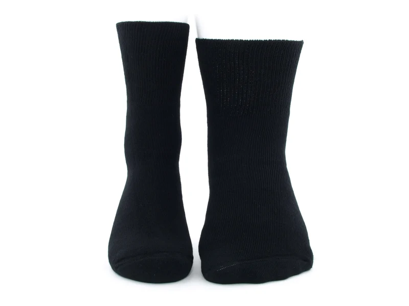 1 Paar Diabetikersocken ultraflex Frottee schwarz