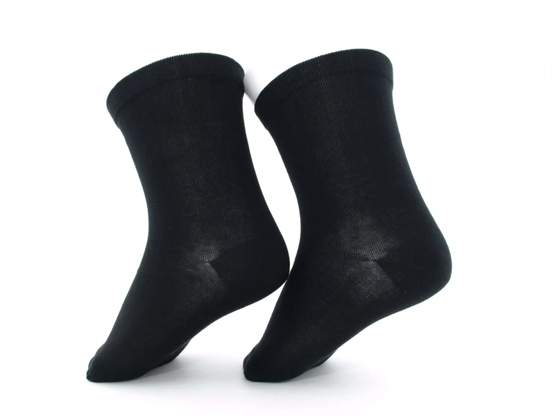 2 Paar Diabetikersocken extrem weit schwarz
