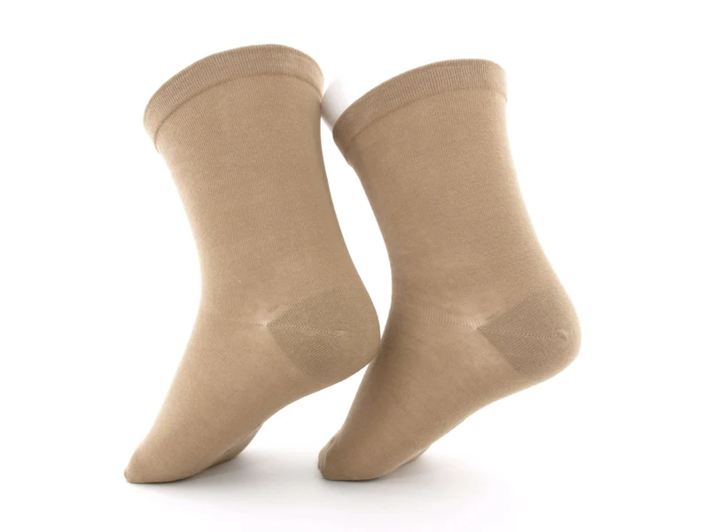 2 Paar Diabetikersocken extrem weit beige