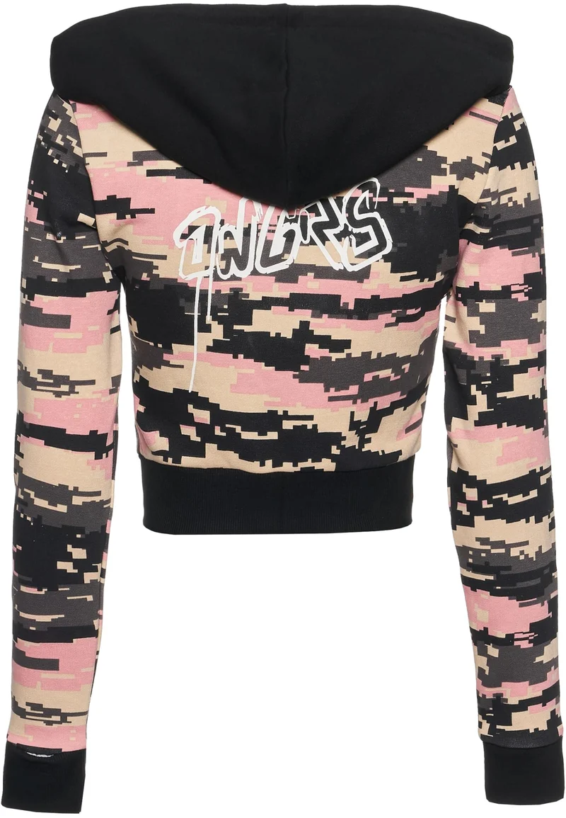 DNGRS Obscure Zip Hoodies Cropped