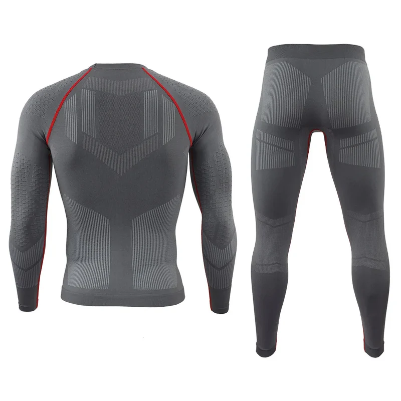 Nahtlose enge taktische Winter-Thermounterwäsche für Herren, Sportbekleidung, Funktion, atmungsaktiv, Training, Radfahren, Thermo, lange Unterhosen