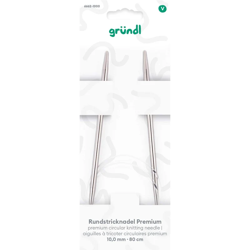Rundstricknadel Premium, 80 cm