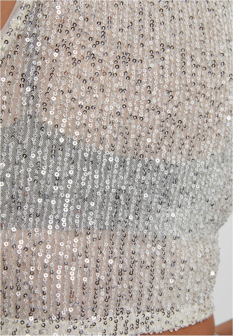 UC Sequins Cropped Top