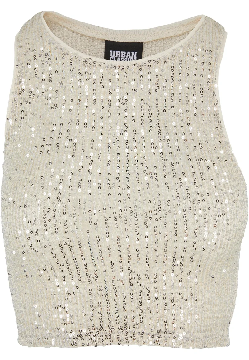 UC Sequins Cropped Top