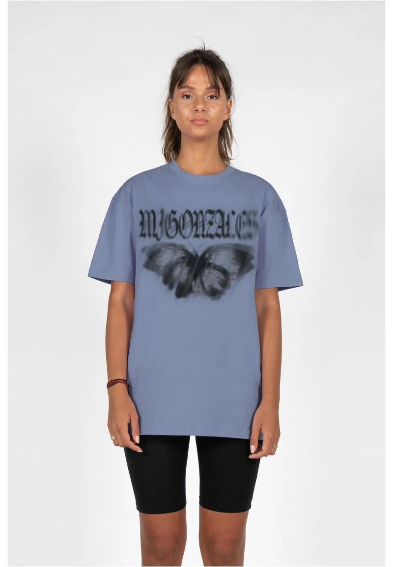 MJG Heavy Oversized Tee Ladies BUTTERFLY ILLUSION
