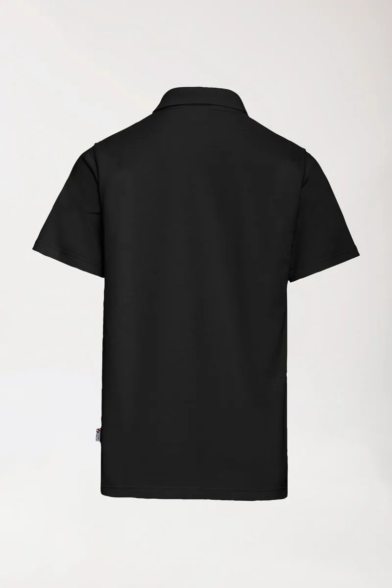 CORE Shirt Unisex - Polokragen schwarz