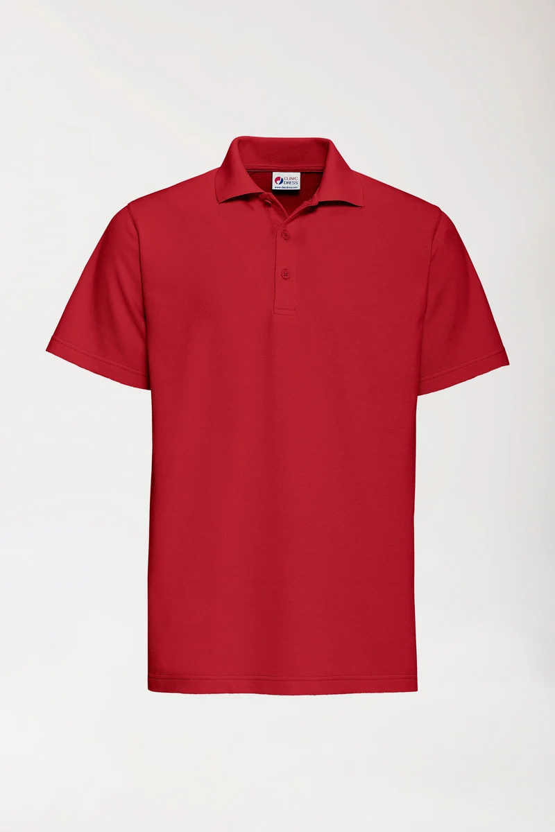 CORE Shirt Unisex - Polokragen rot