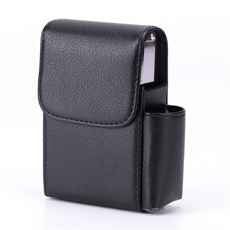Zigarettenetui Etui 20 Zigaretten Dose Metall Box Mini Kunst Leder Gadgets