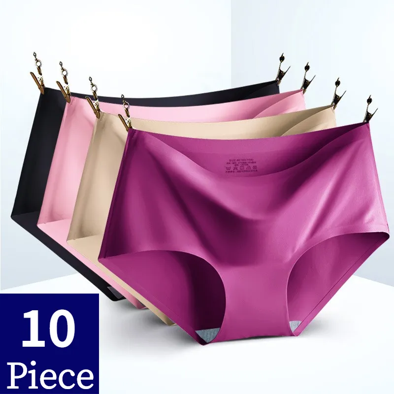 10 Stk Frauen Tanga G-String Höschen Sexy Schlüpfer Slip Unterwäsche Panties