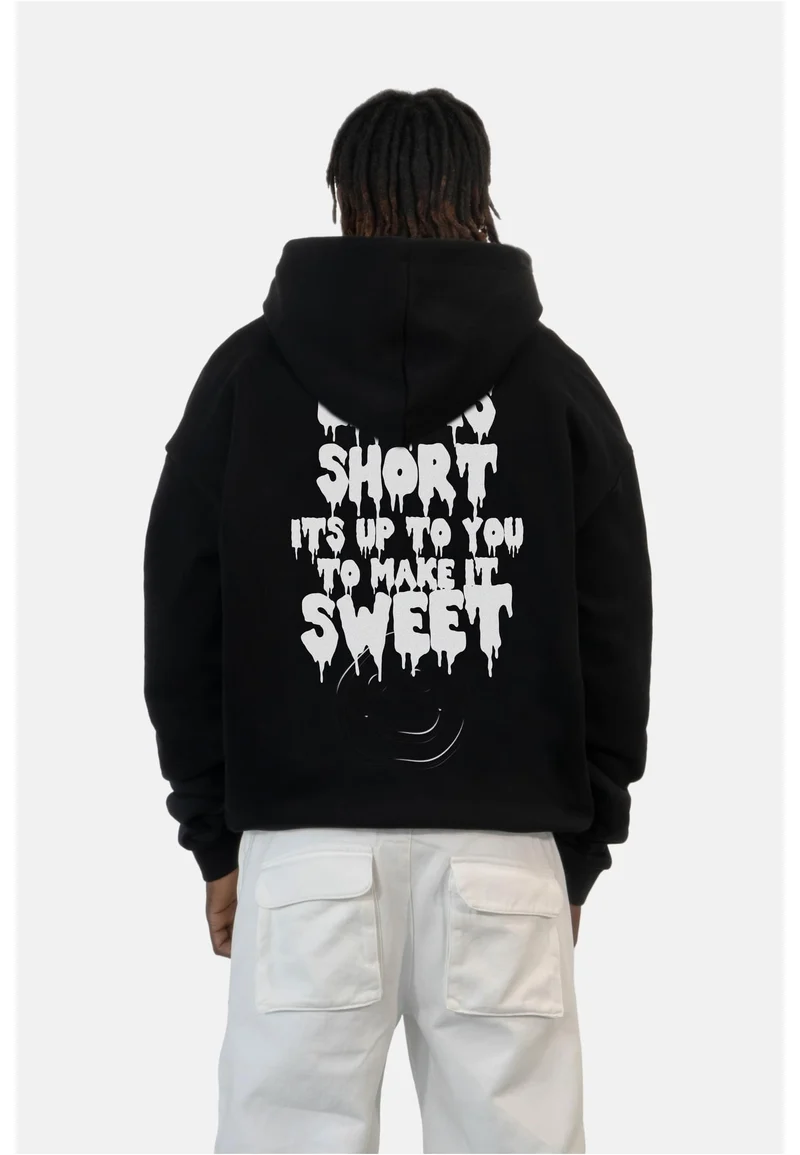 LY HOODY "LIFE IS SHORT"