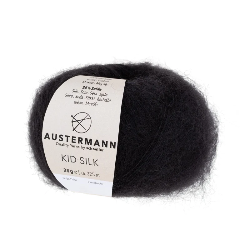 Kid Silk | 225 M - 25 G | 02 - Schwarz