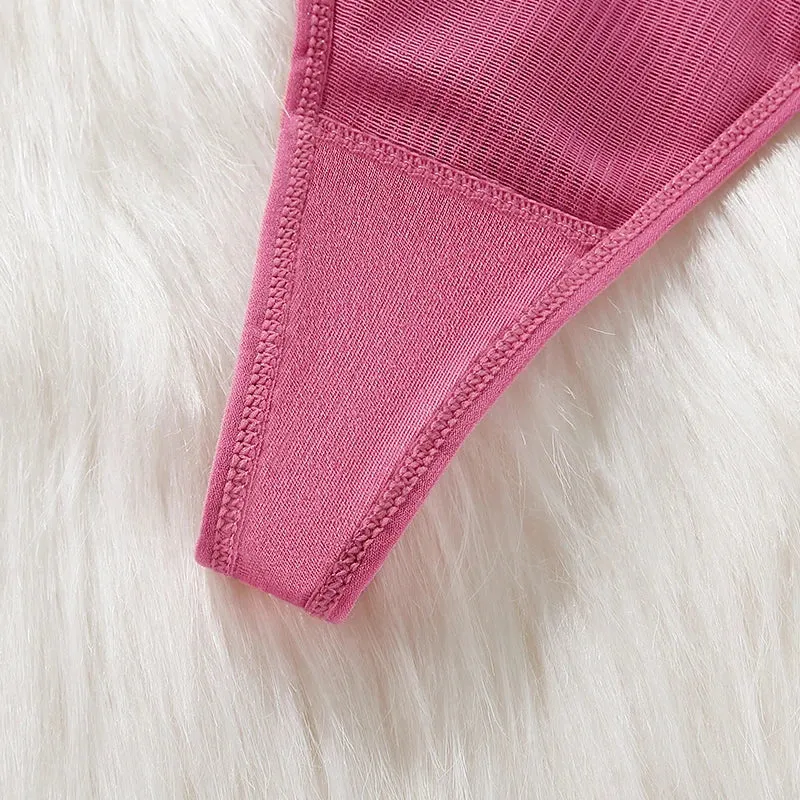 Frauen Tanga String Höschen Sexy Schlüpfer Slip Dessous Unterwäsche Panties