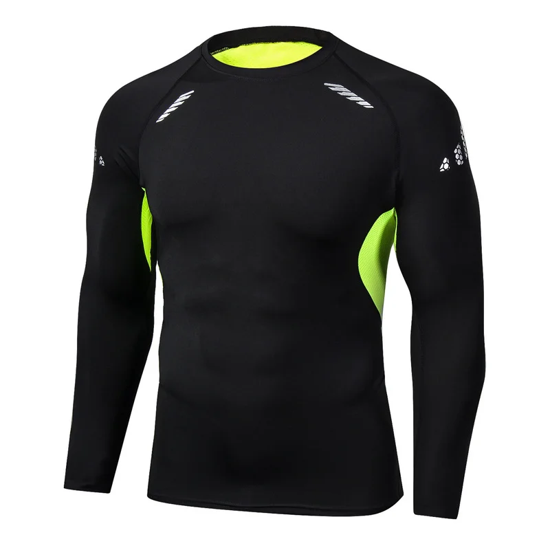 Herren Sport T-Shirt Laufshirt Trikot Kompressionsshirt Funktionsshirt Hemd Top