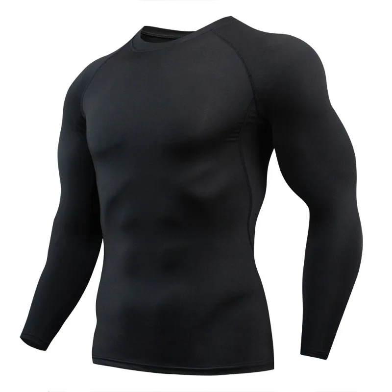Herren Sport T-Shirt Laufshirt Trikot Kompressionsshirt Funktionsshirt Hemd Top