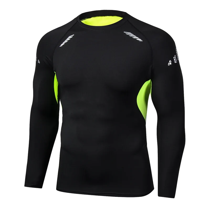 Herren Sport T-Shirt Laufshirt Trikot Kompressionsshirt Funktionsshirt Hemd Top
