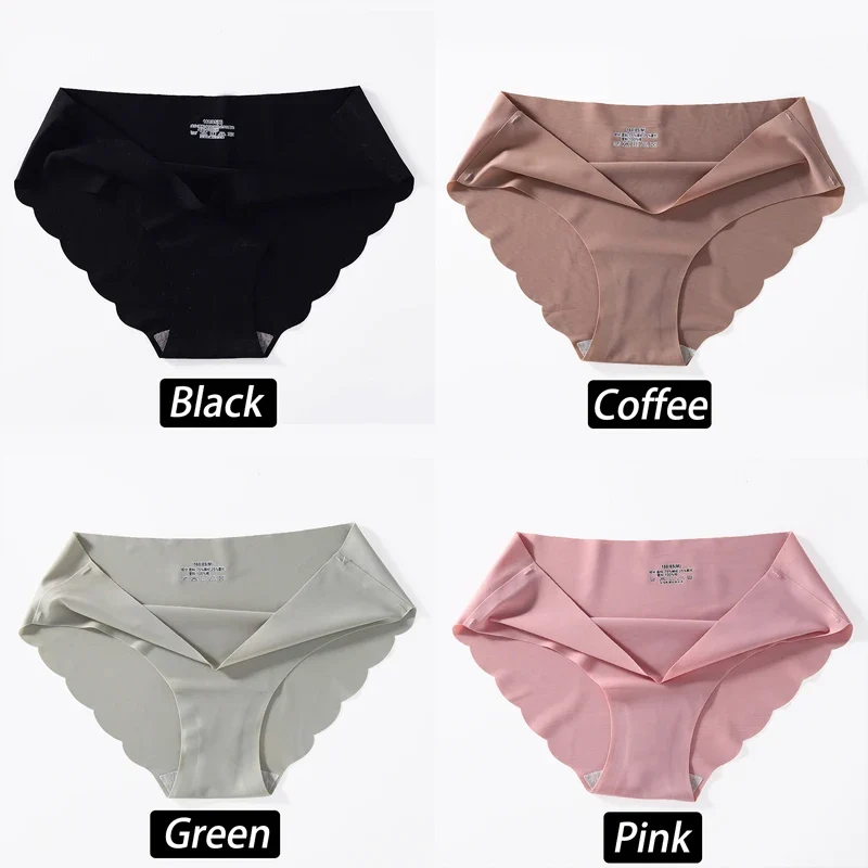 4Stk Frauen Tanga String Höschen Sexy Schlüpfer Slip Dessous Unterwäsche Panties